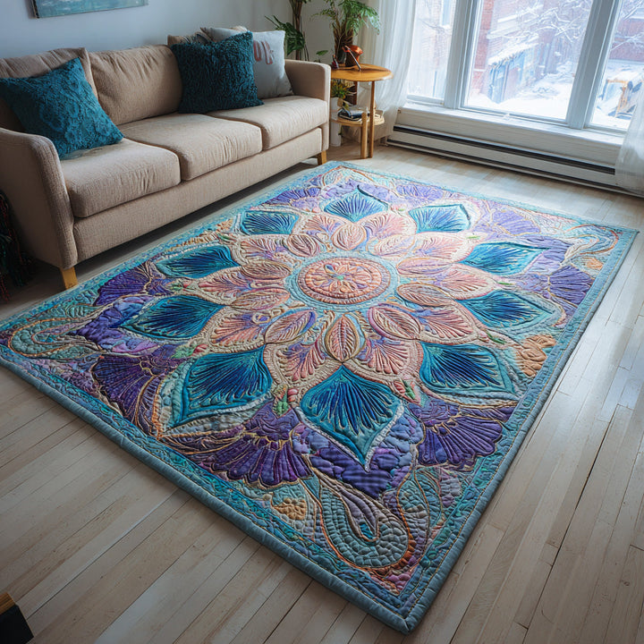 Arctic Mandala Area Rug NCU0VL3276
