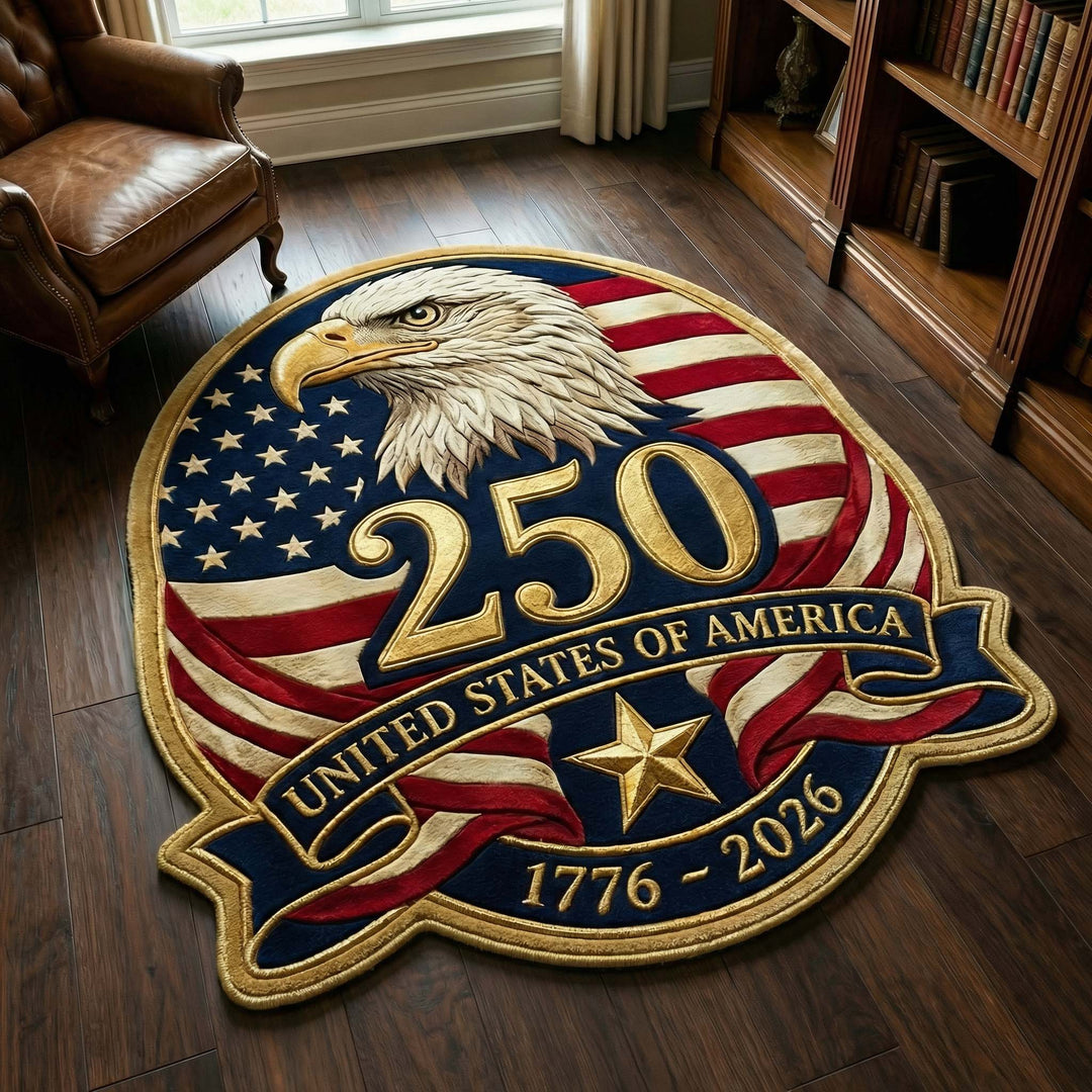 Banner Eagle Custom Shape Area Rug NCU0HH1978
