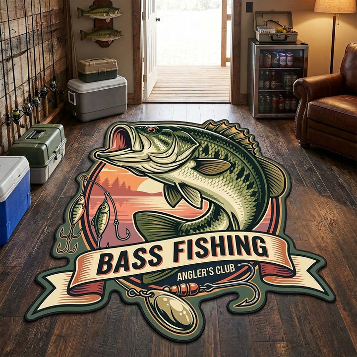 Bass Legacy Custom Shape Area Rug NCU0TV1862