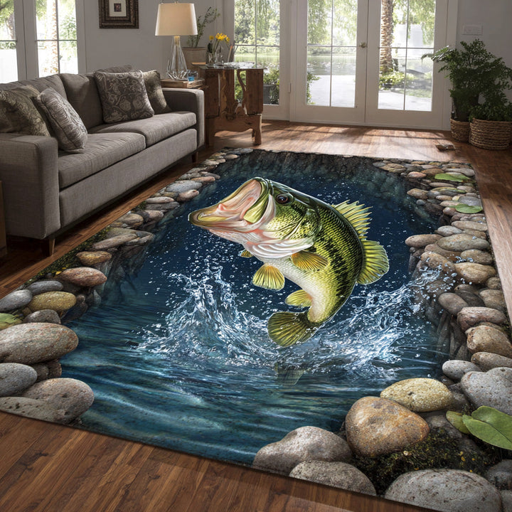 Bass Splash Area Rug NCU0TV1845