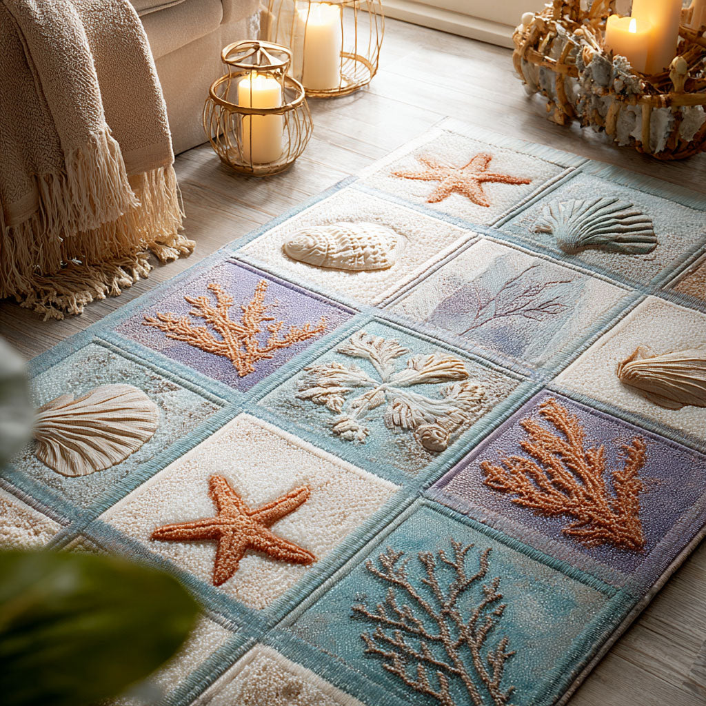 Beach Relics Area Rug NCU0TD2197