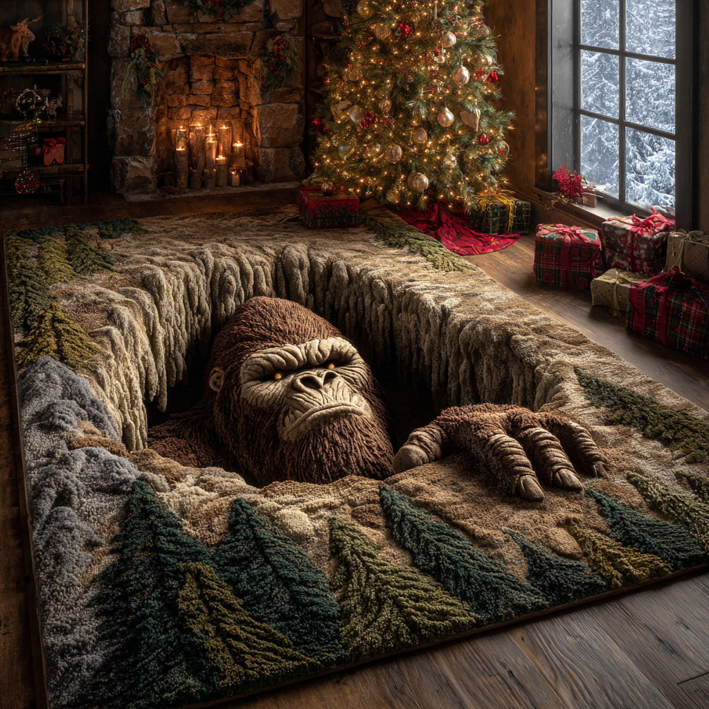 Bigfoot Jungle Guardian Area Rug NCU0HH1560