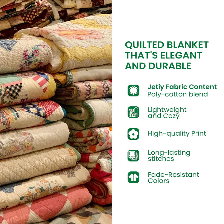 Hoppy Haven Quilted Blanket NCU0DK3918