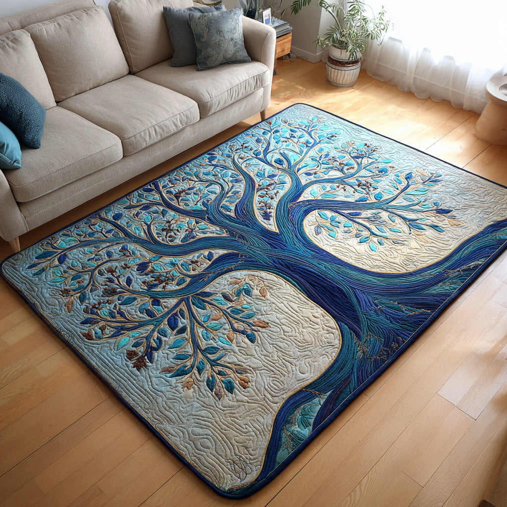 Blue Rootway Area Rug NCU0VL3378