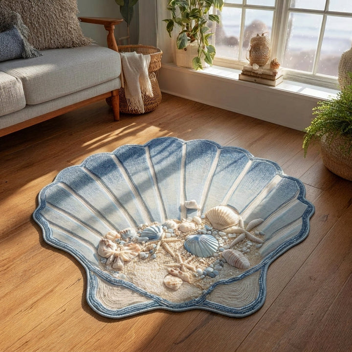Coral Breeze Custom Shape Area Rug NCU0DV9650