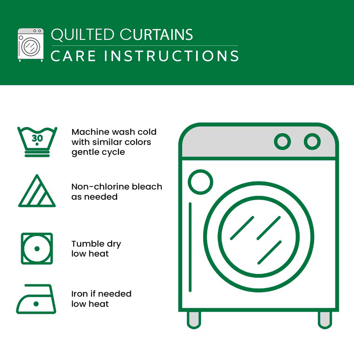 Cactus Valley Quilted Curtains NCU0DK10954