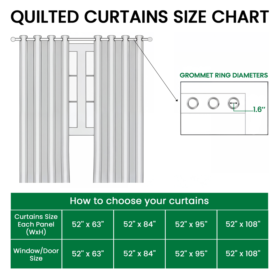 Owl Shadow Quilted Curtains NCU0DK11757