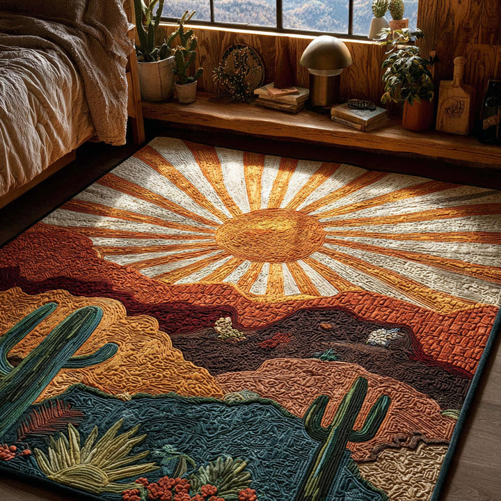 Desert Dawn Glow Area Rug NCU0PT11341