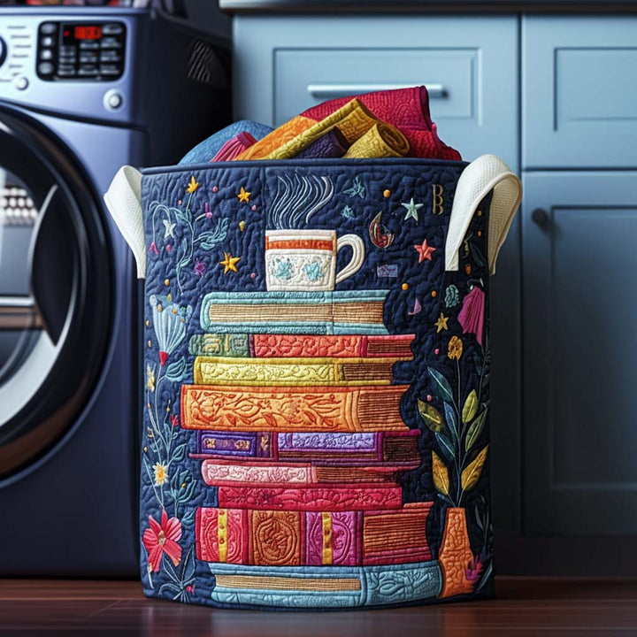 Reading Quilted Laundry Basket NCU0QN007