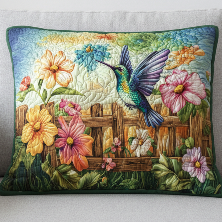 Emerald Grace Quilted Bedding Pillow Case NCU0NT10579