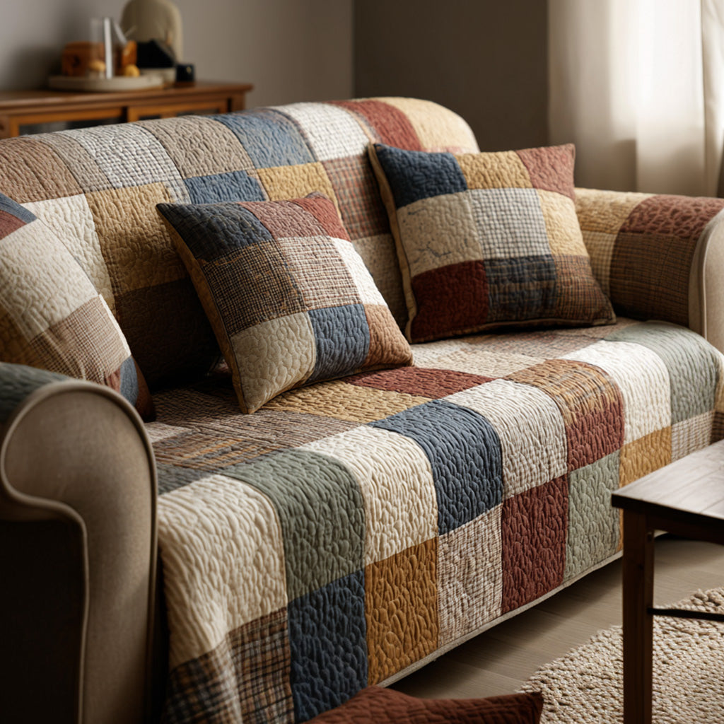 Everyday Cozy Quilted Sofa Cover NCU0NT11985