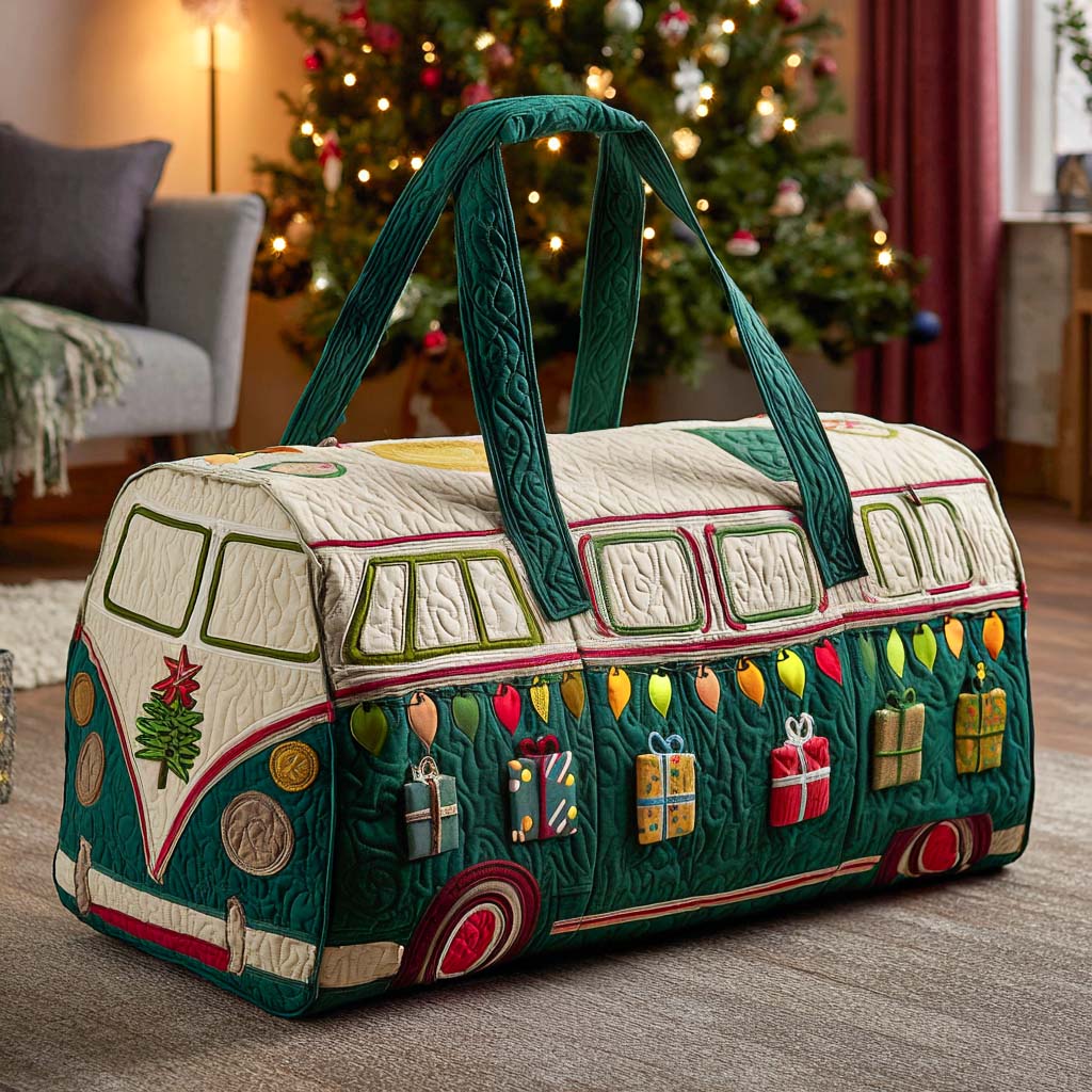Festive Van Quilted Duffle Bag NCU0NT9733