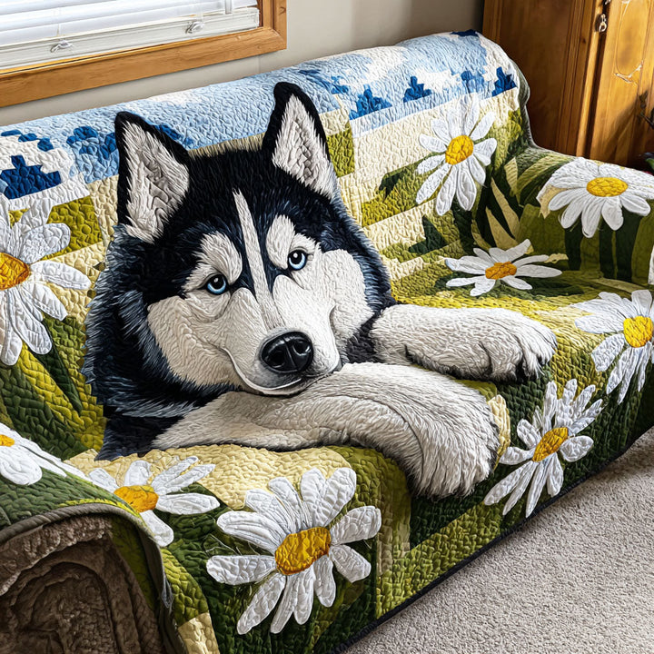 Gentle Husky Quilted Sofa Cover NCU0TD2208