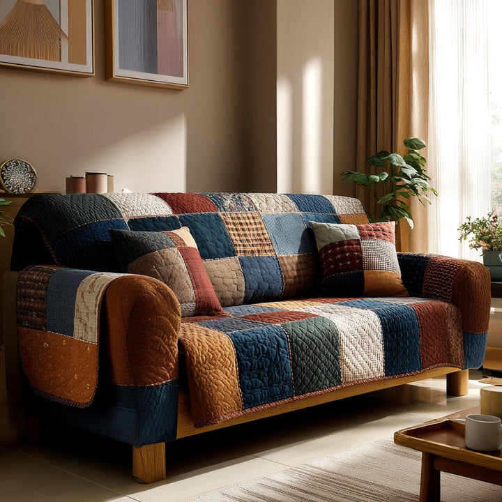 Gentle Living Quilted Sofa Cover NCU0DV9214