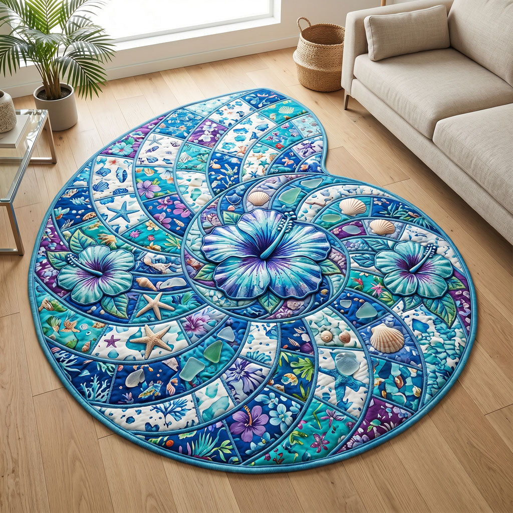 Heritage Hearth Mandala Custom Shape Area Rug NCU0PT11681