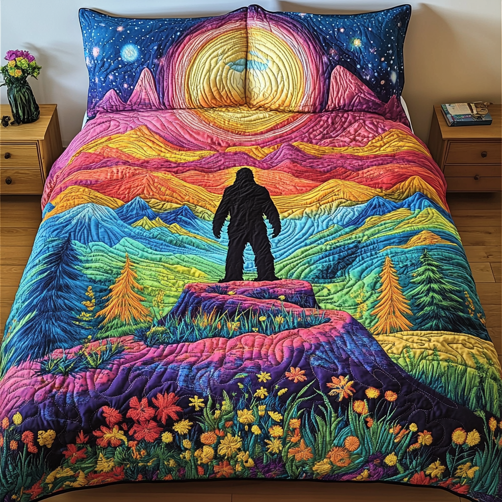 Bigfoot Quilted Bedding Set NCU0VT104