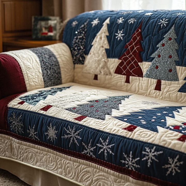 Joyful Forest Quilted Sofa Cover NCU0DK10808