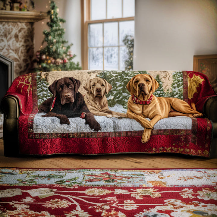 Labrador Legacy Quilted Sofa Cover NCU0PT10178