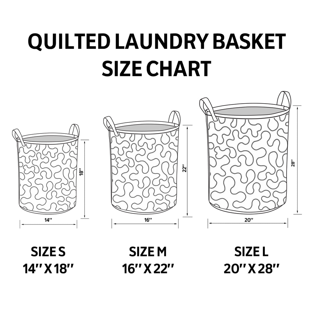 Doxie Parade Quilted Laundry Basket NCU0PTT1234