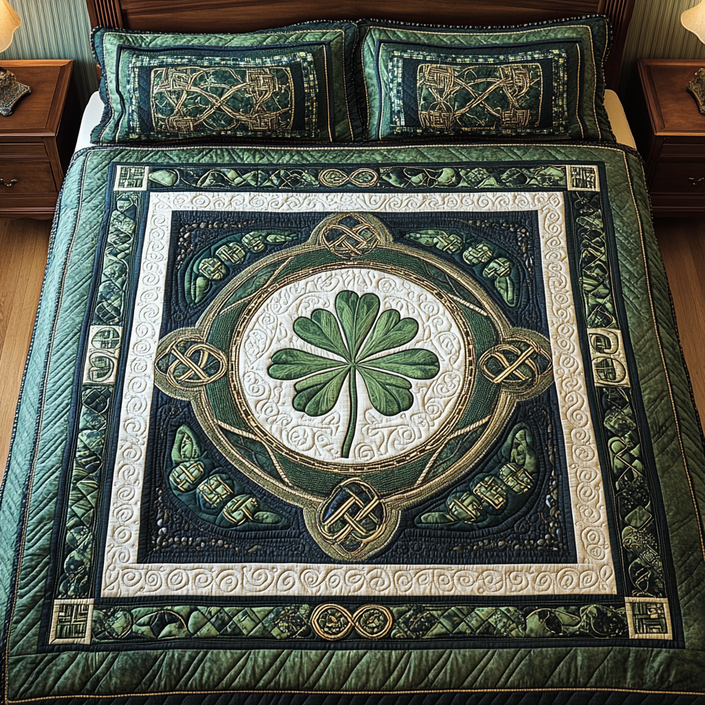 Tree Of Life 3-Piece Quilted Bedding Set NCU0VT71
