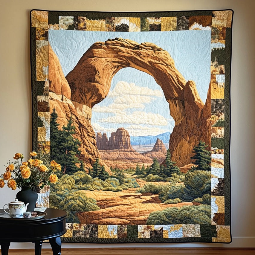 Majestic Canyon Art Quilt Hanging NCU0TL962