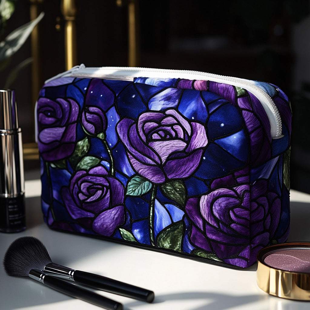 Midnight Rose Quilted Makeup Bag NCU0DV7739