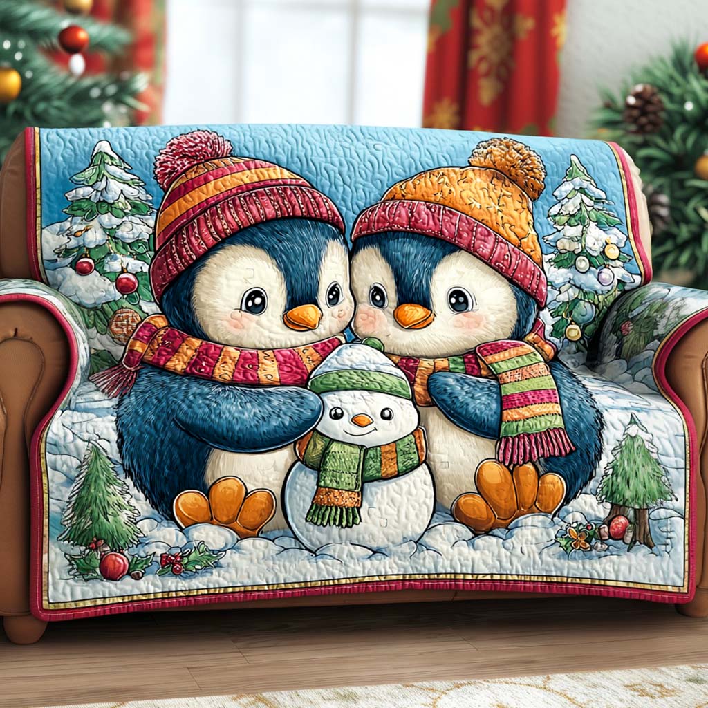 Christmas Quilted Sofa Cover NCU0VT325