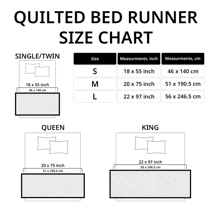 Winter Horse Quilted Bed Runner NCU0TD576