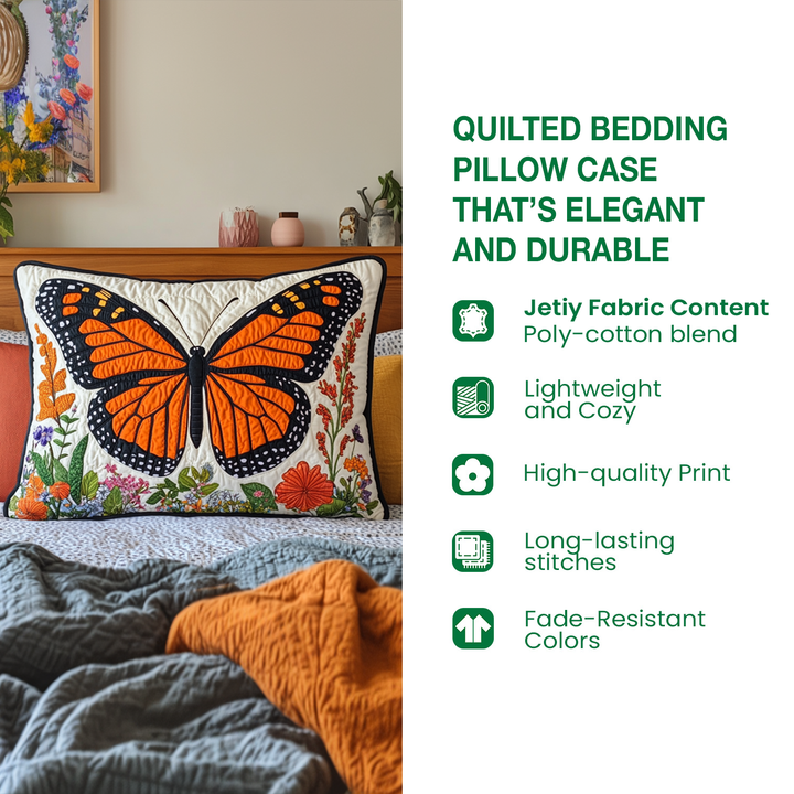 Whispering Owl Quilted Bedding Pillow Case NCU0DK3621