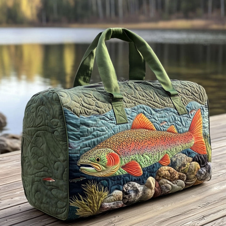 River Spirit Quilted Duffle Bag NCU0PT9018