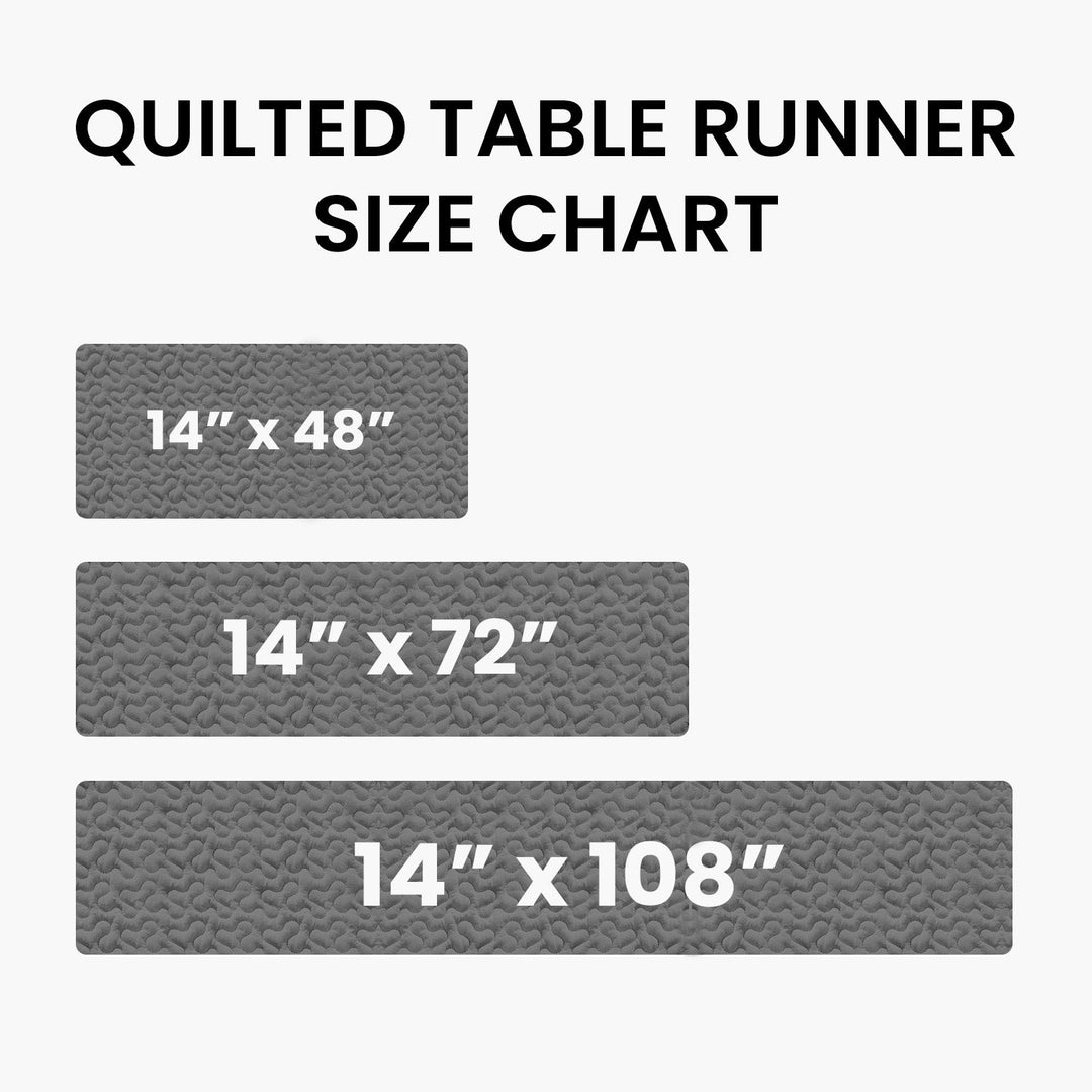 Winter Train Quilted Table Runner NCU0VT299