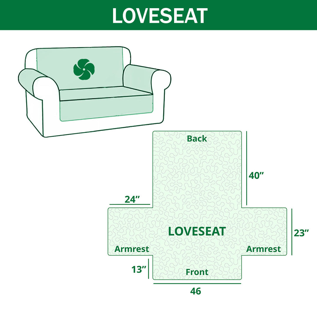 Cowboy Quilted Sofa Cover NCU0VT318