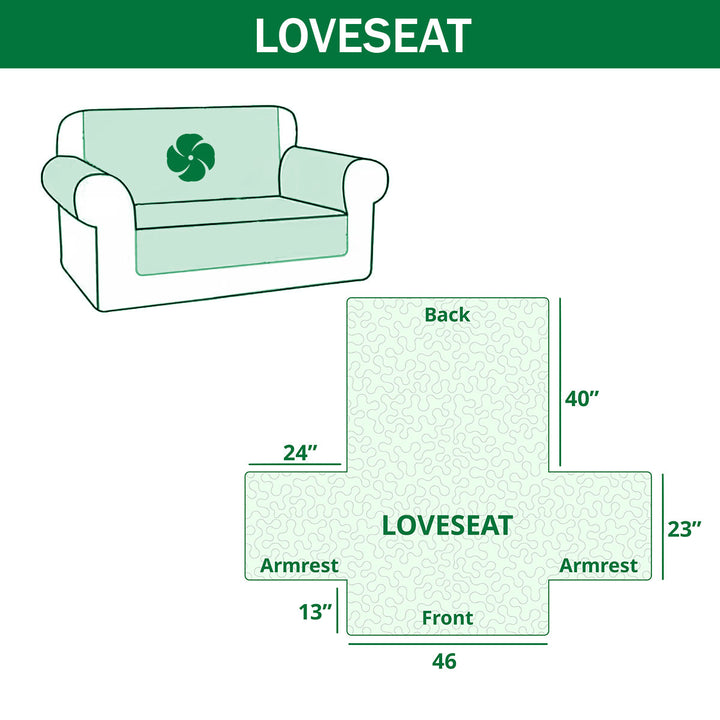 Christmas Pine Quilted Sofa Cover NCU0TV841