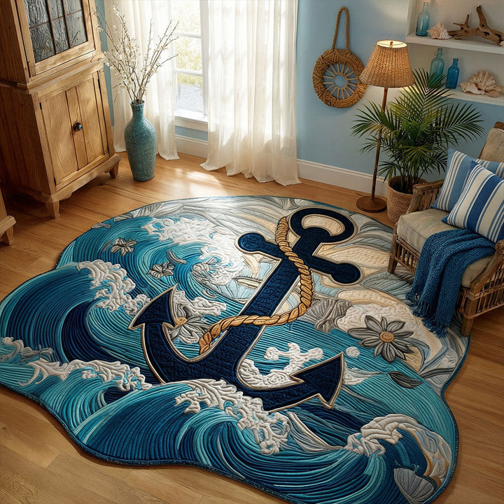 The Aegean Prism Mosaic Custom Shape Area Rug NCU0PT11623