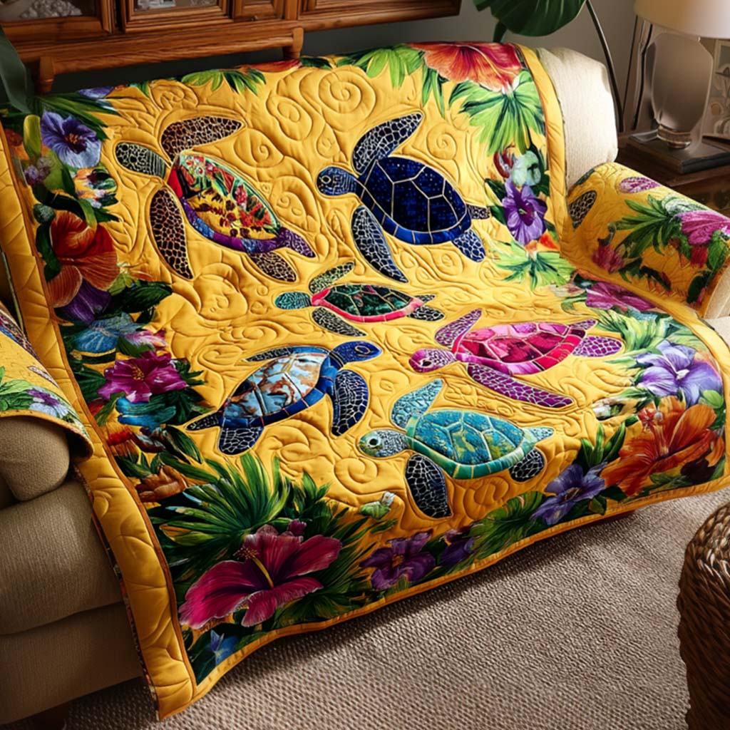 Turtle Quilted Sofa Cover NCU0VT361