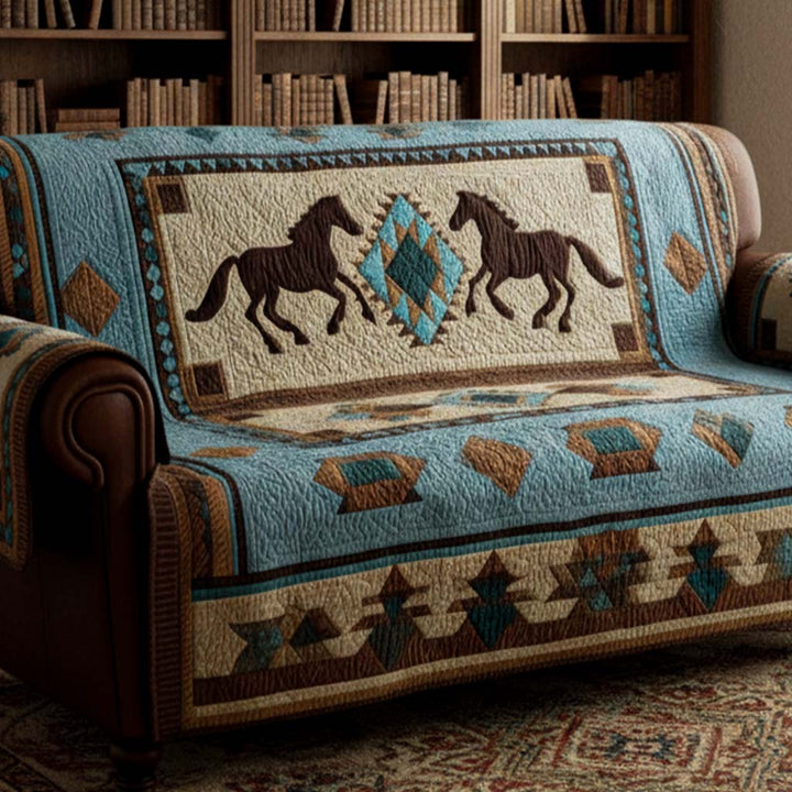 Wild Harmony Quilted Sofa Cover NCU0NT10654