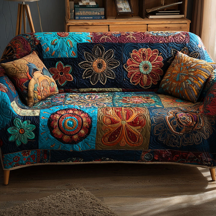 Wild Soul Path Quilted Sofa Cover NCU0PT10047
