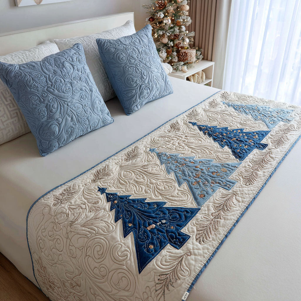Christmas Quilted Bed Runner NCU0VT242