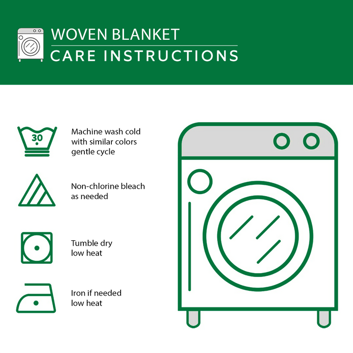 Sacred Trunk Woven Sofa Blanket NCU0DK5444