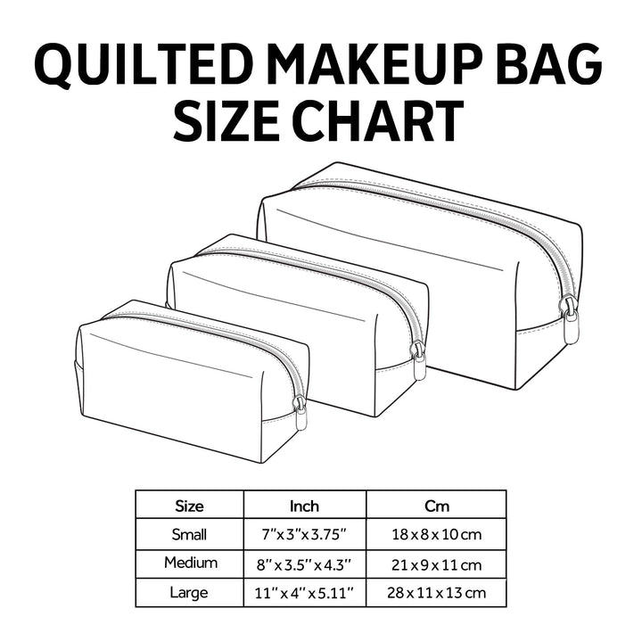 Forest Noel Quilted Makeup Bag NCU0PT9189